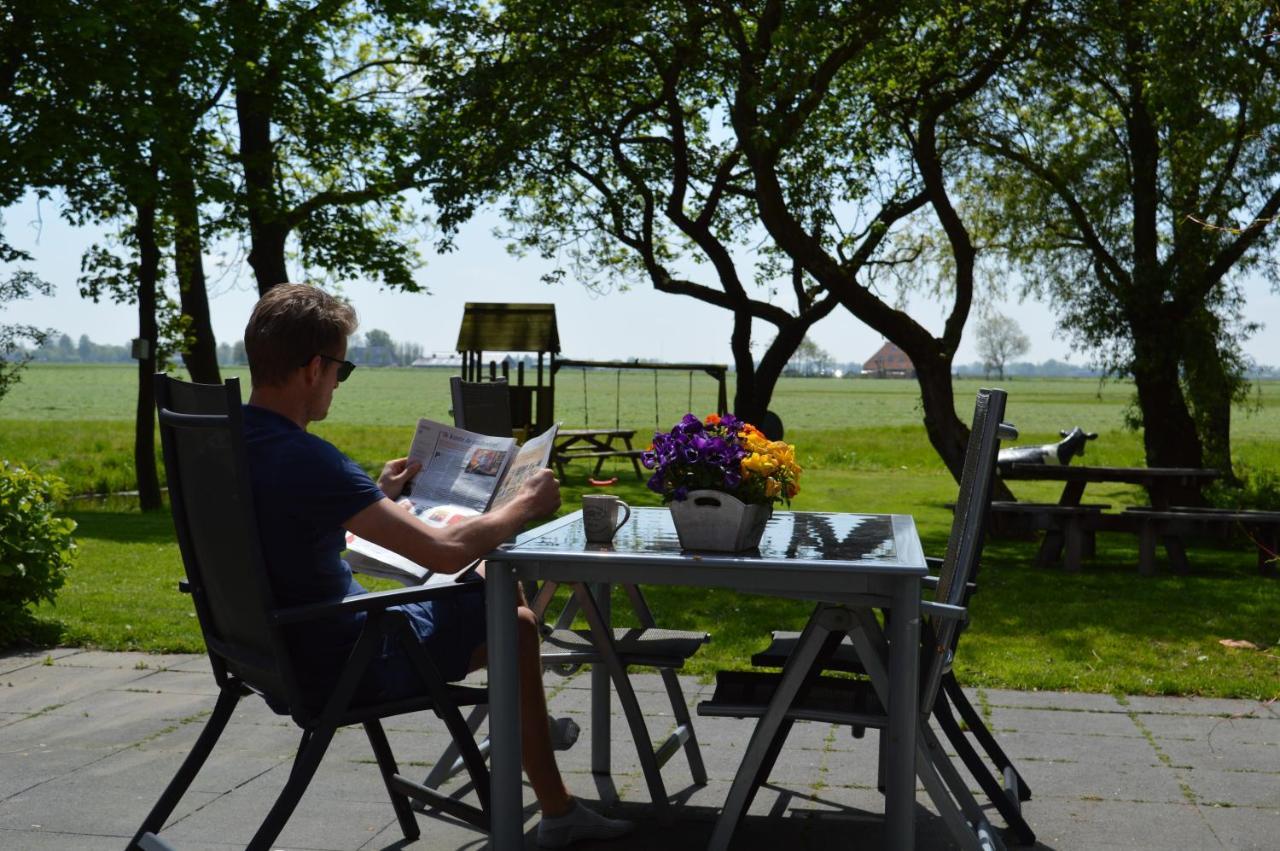 Appartementen Verhuur De Trijehoek Stiens Dış mekan fotoğraf